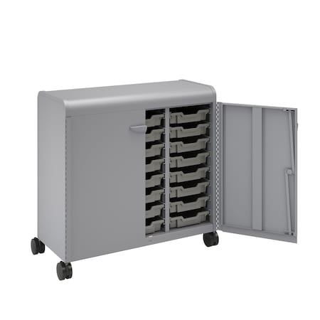 Smith Trades Industrial Storage Cabinet, 43.3 in H, 43 in W, Platinum 620024000PPPPLT